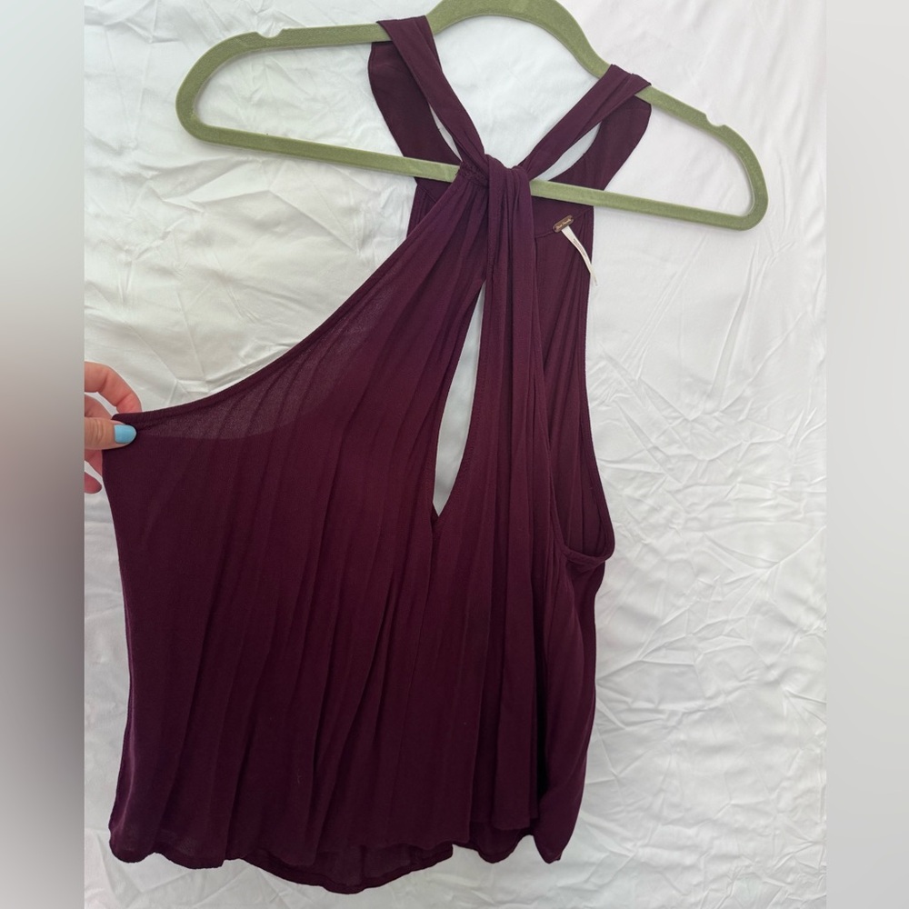 Free people open sheer tank